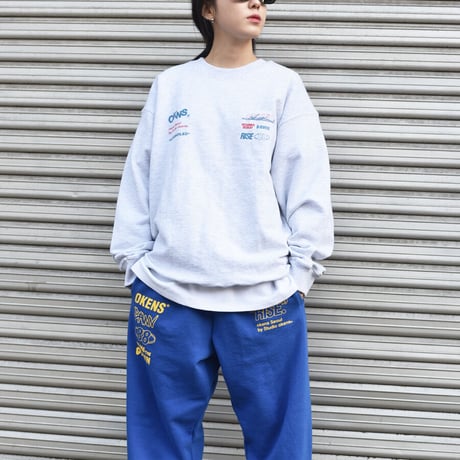 『OKENS SEOUL 』 RISE of OKNS crewneck (Oatmeal)