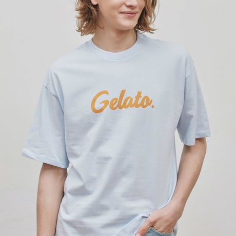『Verynineflux』  イメジュリーTシャツ (Skyblue)