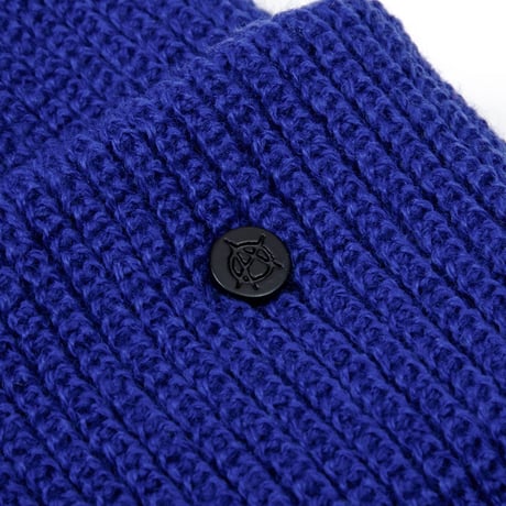 『BLACKBLOND』    シグネチャーカスタムロングニット帽 (Black,Blue,White,Mustard,Dark Beige)
