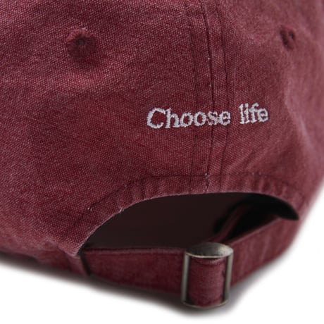 『CANERA』　washing vintage cap (Light Red)