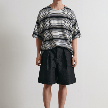 『BY.L 』 バミューダワークパンツ (Black)