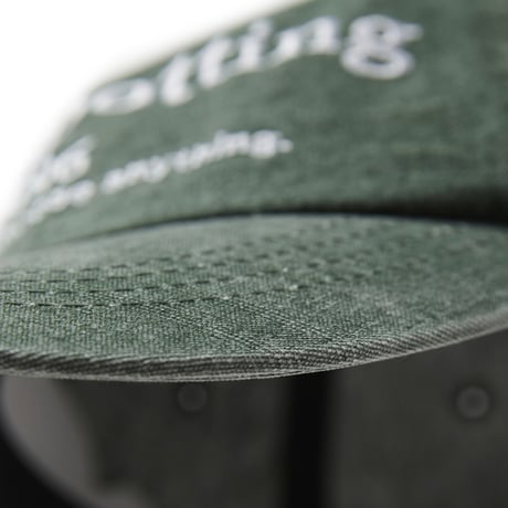 『CANERA』　washing vintage cap (Deep Green)