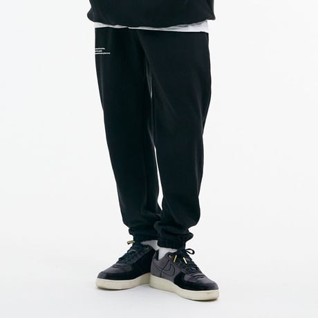 『VETEZE』 　メッセージジョガーパンツ (Black)