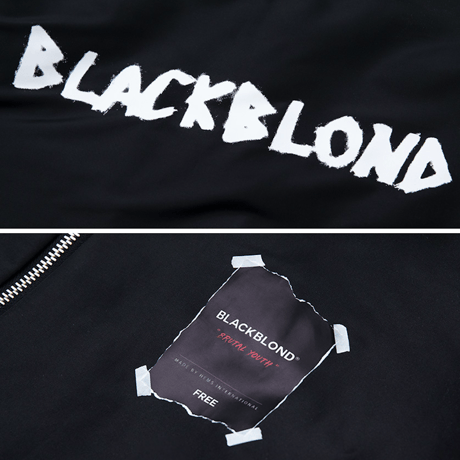Blackblond Reversible Fur Hood Jacket (Black)