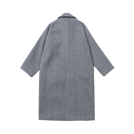 『 BY:L 』 　ウールオーバーバルマカンコート  (Grey)