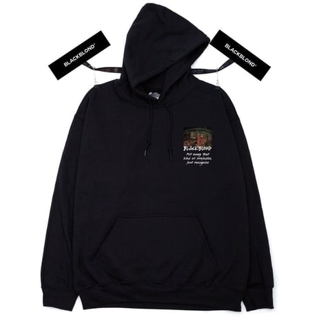 『BLACKBLOND』 　インフェルノパーカー (Black)