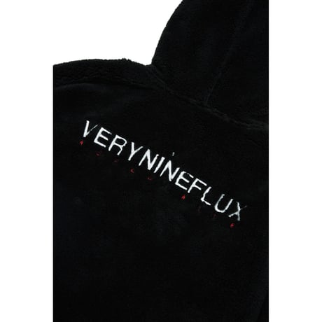 『Verynineflux』    ワールドワイドウーリーパーカー (Black)