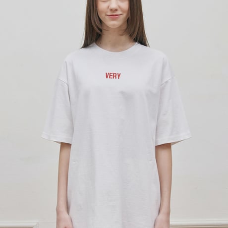 『Verynineflux』 ワールドワイド Tシャツ (White)