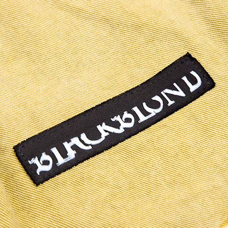『BLACKBLOND』 　ザアパリションワイドデニムカーゴパンツ (Mustard)
