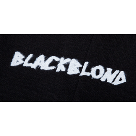 『BLACKBLOND』 　グラフィティーロゴスウェットパンツ (Black)