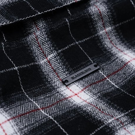 『BLACKBLOND』　No Sympathy Layered Check Shirt (Black)