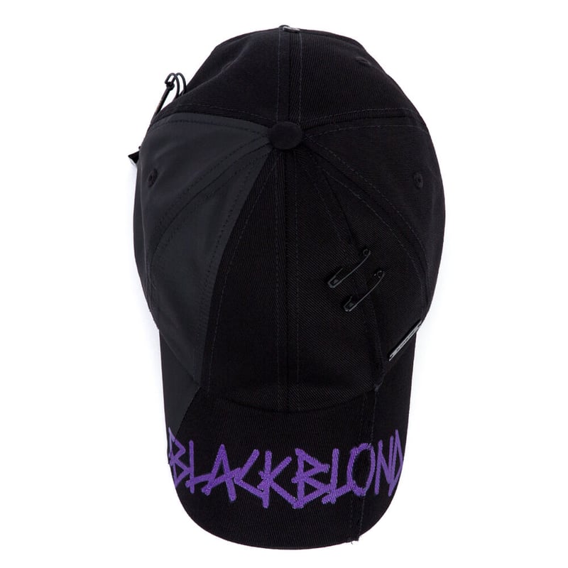 BLACKBLOND』 ペルソナグラフィティーロゴキャップ (Black) | 6LJS