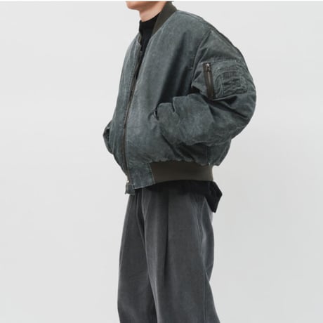 『HIFIFNK』  michael cracked ma-1 (2Color)