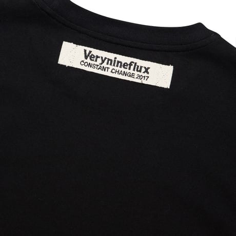 『Verynineflux』  インストラクション  Tシャツ (Black)