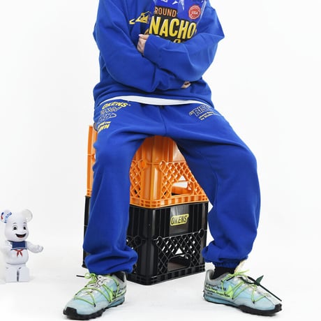 『OKENS SEOUL 』 rise and dawn training pants   (Blue)