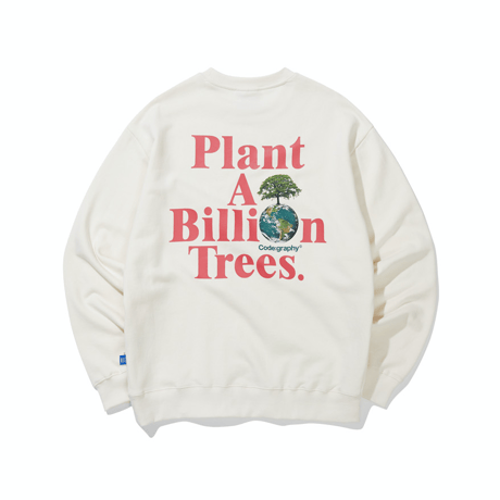 『Code:graphy』 　プラネットツリースウェット (Cream)