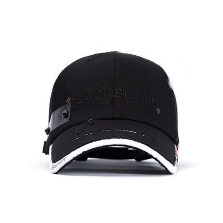 『BLACKBLOND』Solid Oxford 7 Sins Graffiti Cap