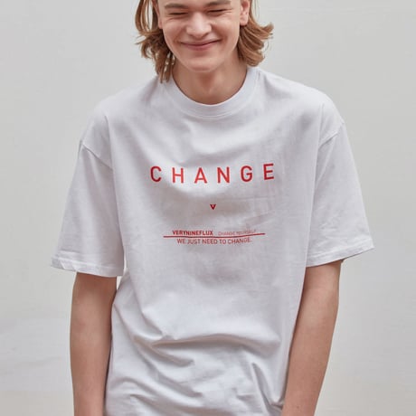 『Verynineflux』  フォース  Tシャツ (White)