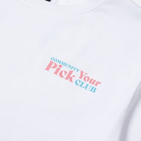 『Community Club』 　PYCC TEE PS  (White)