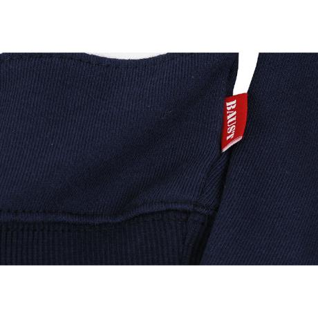 『BAUST』  deficient hood crop top (Navy)