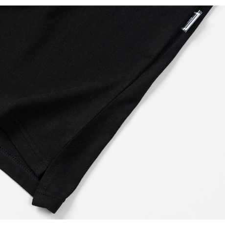 『 BY:L 』    ステッチアンネックTシャツ (Black)