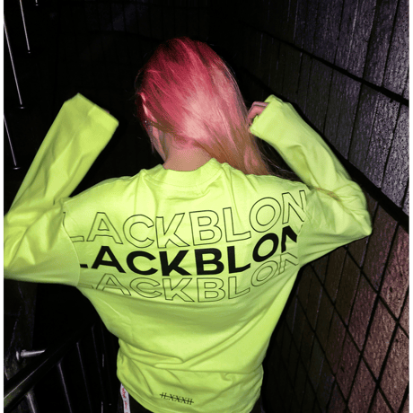 Blackblond Three Stars Logo Tee (Neon)