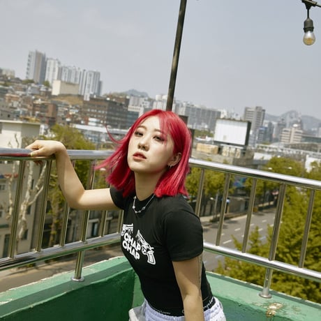 『CHAP CHAP』 　ピストル チャップ Tシャツ (Black)
