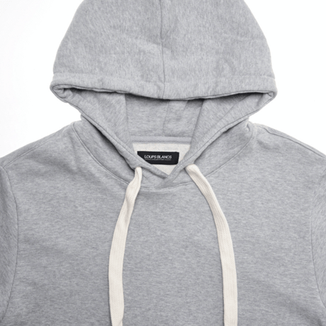 『LOUPS BLANCS』  サイドジッパーフード (Grey)