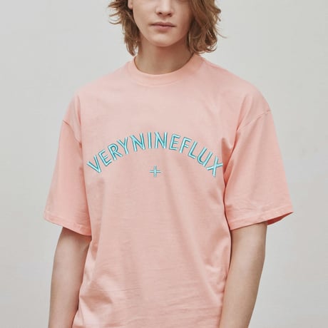 『Verynineflux』 サンセット Tシャツ Ver.2 (Pink)