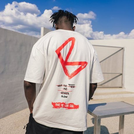 『BLOW』  シグネチャーレッドロゴ Tシャツ