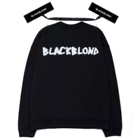 『BLACKBLOND』 　グラフィティロゴスウェット (Black)