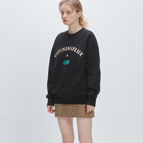 Verynineflux VISAGE CREWNECK (Black)