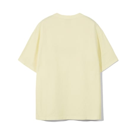 『Code:graphy』 　pigment  codegraphy logo t-shirt (Cream)