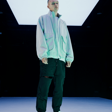 『Code:graphy』 　ユーティリティショットジャケット (Grey)