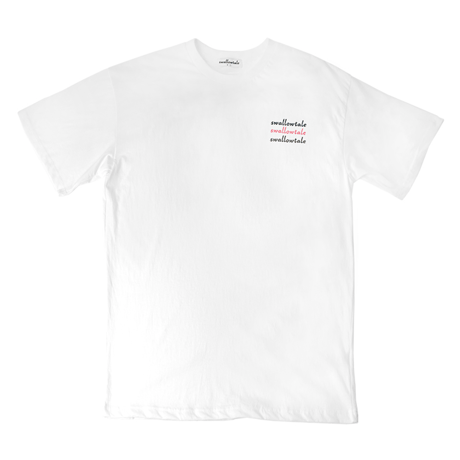『Swallowtale』 ディープ Tシャツ (White)