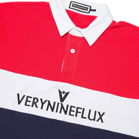 『Verynineflux』 シグネチャーPK Tシャツ (Red)