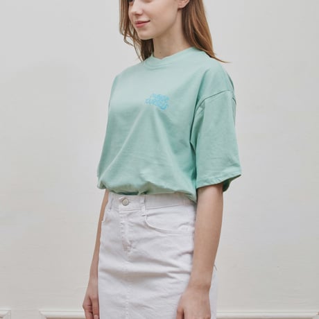 『Verynineflux』  ラフ  Tシャツ (Green)