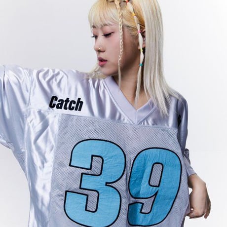 『CHAP CHAP』 　チャップツリー パームフットボール Tシャツ(Gray)