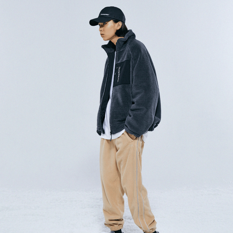 Code:graphy』 ヘビーボアフリースジャケット (Charcoal) | 6LJS Code:graphy』 ヘビーボアフリースジャケット (Charcoal) | 6LJS
