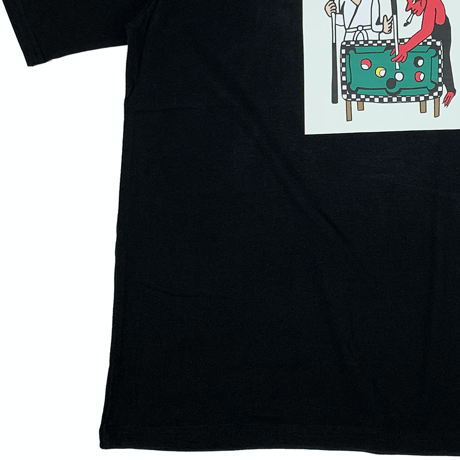『SK8ER ROCK』 　プレイイングプール半袖 Tシャツ (Black)