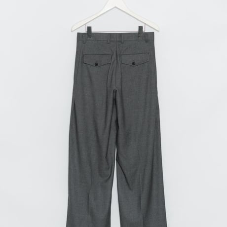 『HIFIFNK』  alden wool trousers pants (Grey)