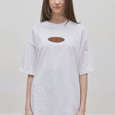 『Verynineflux』  キャロル  Tシャツ (White)