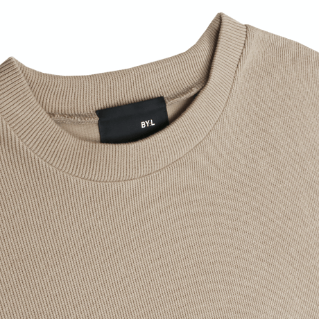 【再入荷10日予定】『 BY:L 』 　ラウンドオープンベスト  (Beige)