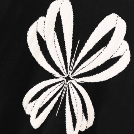 『VETEZE』 　AubeA star ribbon knit (Black)
