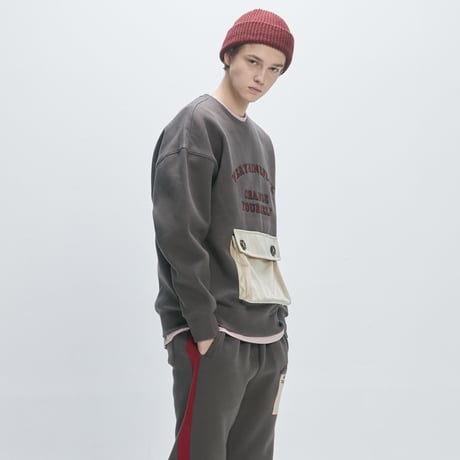 Verynineflux ADORABLE CREWNECK (Charcoal)