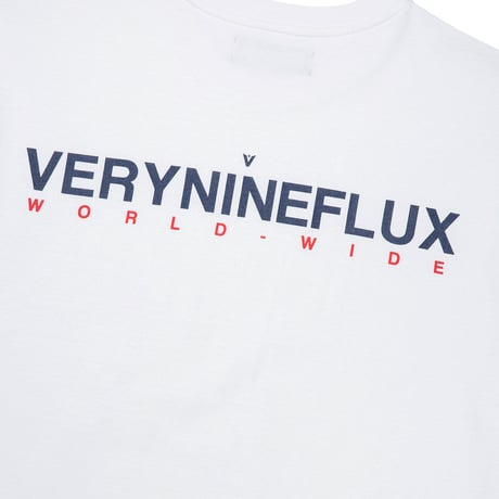 『Verynineflux』 ワールドワイド Tシャツ (White)