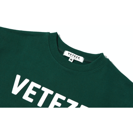 『VETEZE』 　ビッグメードスウェット (Green)