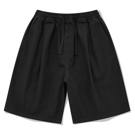 『grooverhyme』 　バーミューダショーツパンツ (Black)