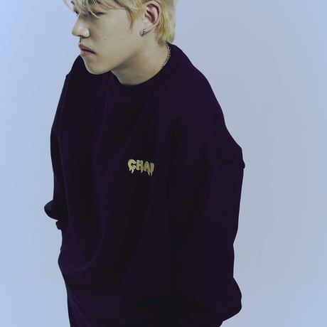 『CHAP CHAP』 　オリジナルチャップスウェットシャツ (Black)