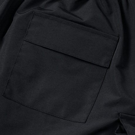 『 BY:L 』    マルチポケットカーゴショートパンツ (Black)